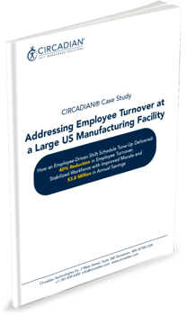 3D Cover | Circadian Case Study_ Addressing Employee Turnover at a Large US Manufacturing Facility