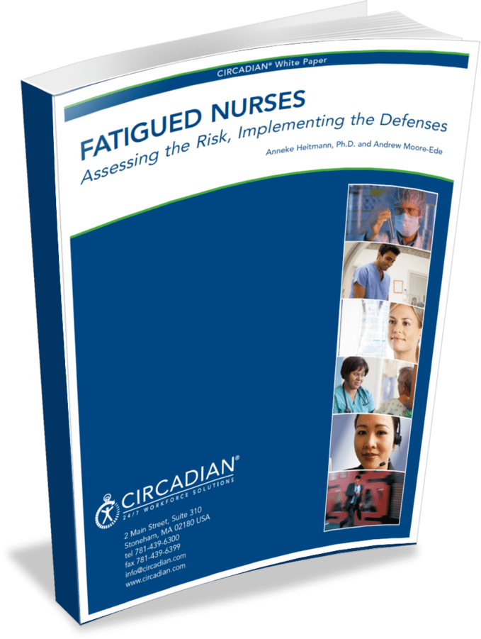 3D Cover | Circadian White Paper_ Fatigued Nurses _ Assessing the Risk, Implementing the Defenses